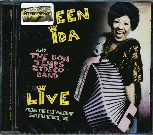 Queen Ida & The Bon Temps Zydeco Band  CD -  Live From The Old Waldorf San Francisco, '80 (remastered)
