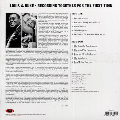 Louis Armstrong, Duke Ellington  LP -  Recording Together For The First Time (180g)