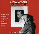 Bing Crosby  CD -  Greatest Hits: 60 Original Recordings (60 tracks) (3xCD) (deluxe 3 fold digipak)