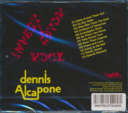 Dennis Alcapone CD - Investigator Rock