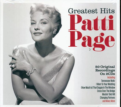 Patti Page  CD -  Greatest Hits (50 tracks) (2xCD) (deluxe 3 fold digipak)