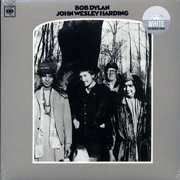 Bob Dylan  LP -  John Wesley Harding (stereo) (white vinyl)