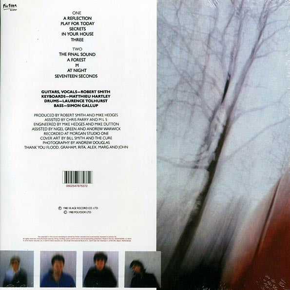 The Cure  LP -  Seventeen Seconds (incl. mp3) (180g) (remastered)
