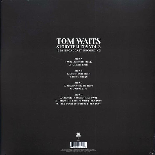 Tom Waits  LP -  Storytellers Volume 2: 1999 Broadcast Recording (ltd. ed.) (2xLP)