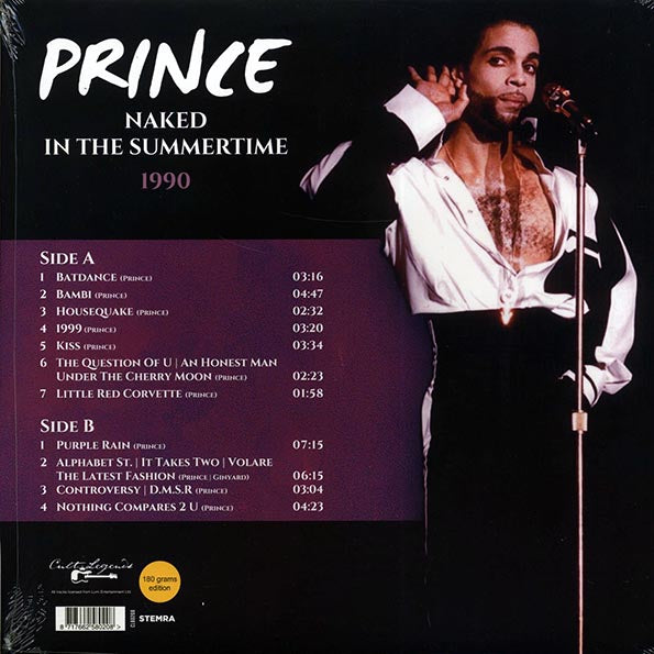 Prince  LP -  Naked In The Summertime 1990 (180g)