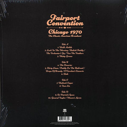 Fairport Convention  LP -  Chicago 1970: The Classic American Broadcast (2xLP)