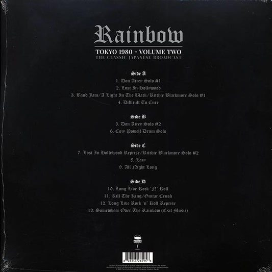 Rainbow  LP -  Tokyo 1980 Volume 2: The Classic Japanese Broadcast (ltd. ed.) (2xLP) (deluxe edition (remastered))