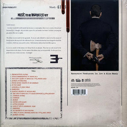 Eminem  LP -  Music To Be Murdered By (20 tracks) (2xLP)