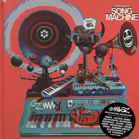 Gorillaz  LP -  Song Machine Season One (casebound set) (ltd. ed.) (2xLP) (incl. mp3) (deluxe edition) (incl. CD)