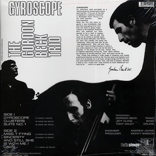 The Gordon Beck Trio  LP -  Gyroscope (RSD 2018) (ltd. ed.) (180g)