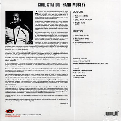 Hank Mobley  LP -  Soul Station (180g)
