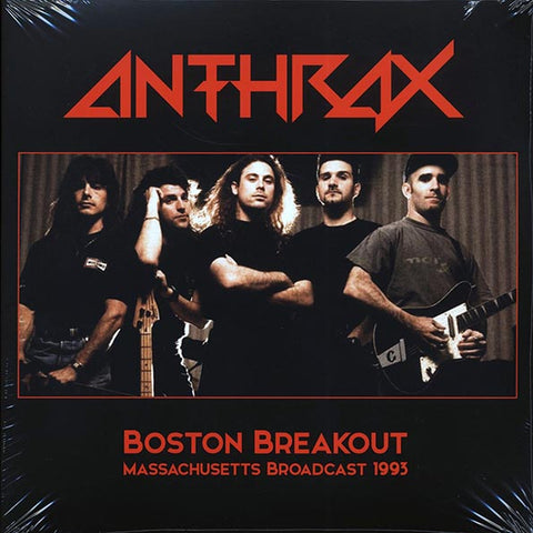 Anthrax  LP -  Boston Breakout: Massachusetts Broadcast 1993 (2xLP)