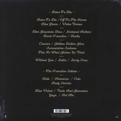 Lana Del Rey  LP -  Born To Die: The Paradise Edition