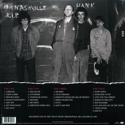 The Replacements  LP -  Unsuitable For Airplay: The Lost KFAI Concert (RSD 2022) (ltd. ed.) (2xLP)