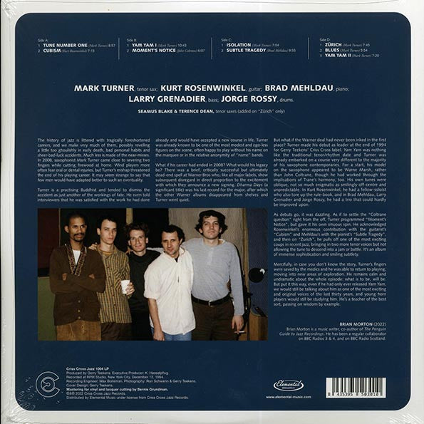 Mark Turner Quintet  LP -  Yam Yam (180g) (remastered)