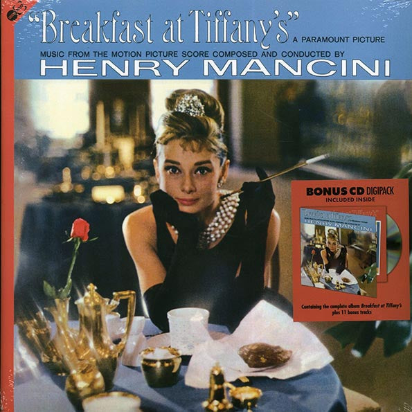 Henry Mancini  LP -  Breakfast At Tiffany's: Music From The Motion Picture (+ 12 bonus tracks) (DMM) (incl. CD)