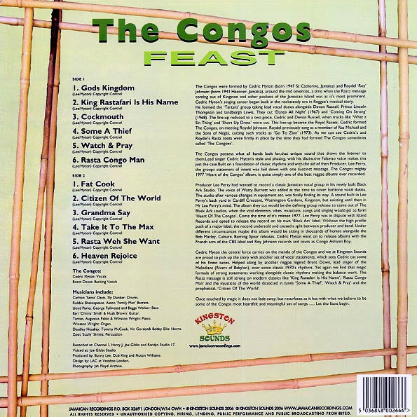 The Congos  LP -  Feast (180g)