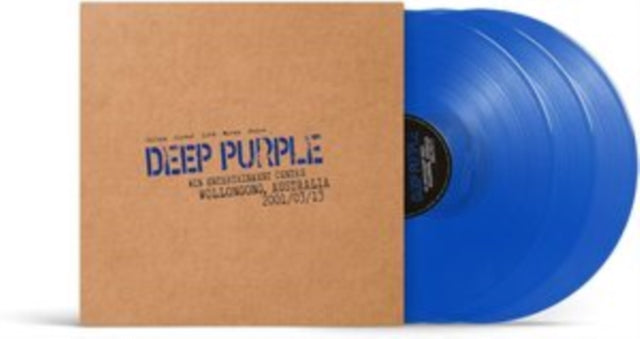 Deep Purple LP Vinyl Record - Live In Wollongong 20. 01