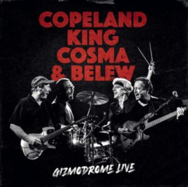 Copeland King Cosma & Belew LP Vinyl Record - Gizmodrome Live