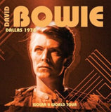 David Bowie LP Vinyl Record - Dallas 19 78 - Isolar Ii World Tour (Yellow Vinyl) (Hand Numbered Edition)