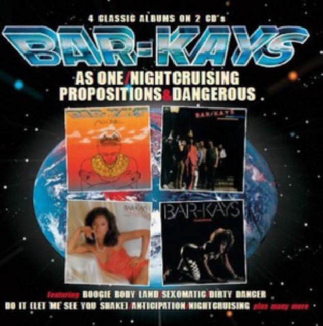 Bar-Kays CD - As One / Nightcruising / Propositions / Dangerous