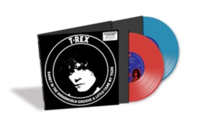 T.Rex LP Vinyl Record - Dandy In The Underworld (Red & Blue Vinyl)