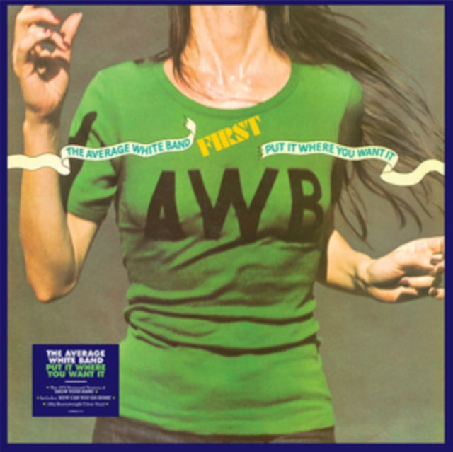 Average White Band LP - Put It Where You Want It (Clear Vinyl)
