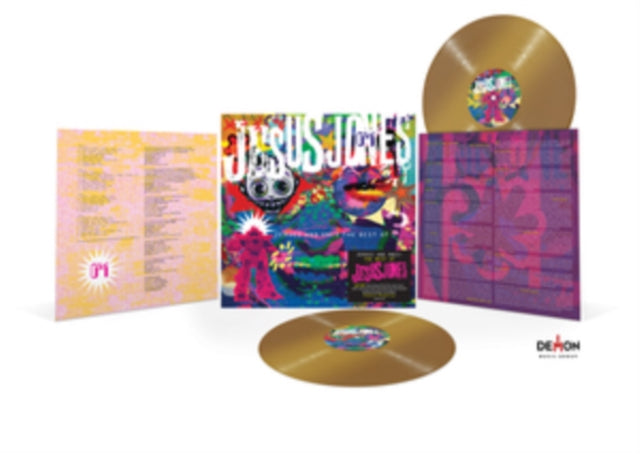 Jesus Jones LP Vinyl Record  Zeroes And Ones  The Best Of (Gold Vinyl)