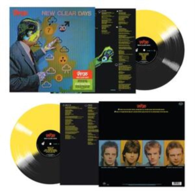 Vapors LP Vinyl Record - New Clear Days (Yellow/Black Split Vinyl)