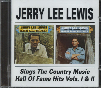 Jerry Lee Lewis CD - Sings The Country Music Hall Of Fame Hits Volumes 1 & 2