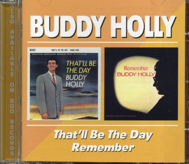 Buddy Holly CD - That'll Be The Day / Remember