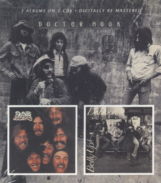 Dr. Hook CD - Dr Hook / Sloppy Seconds / Bellyup