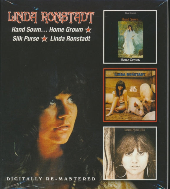 Linda Ronstadt CD - Hand Sown... Home Grown / Silk Purse / Linda Ronstadt