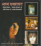 Linda Ronstadt CD - Hand Sown... Home Grown / Silk Purse / Linda Ronstadt
