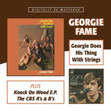 Georgie Fame CD - Georgie Does His Thing With Strings / Knock On Wood E.P. / The Cbs A's & B's