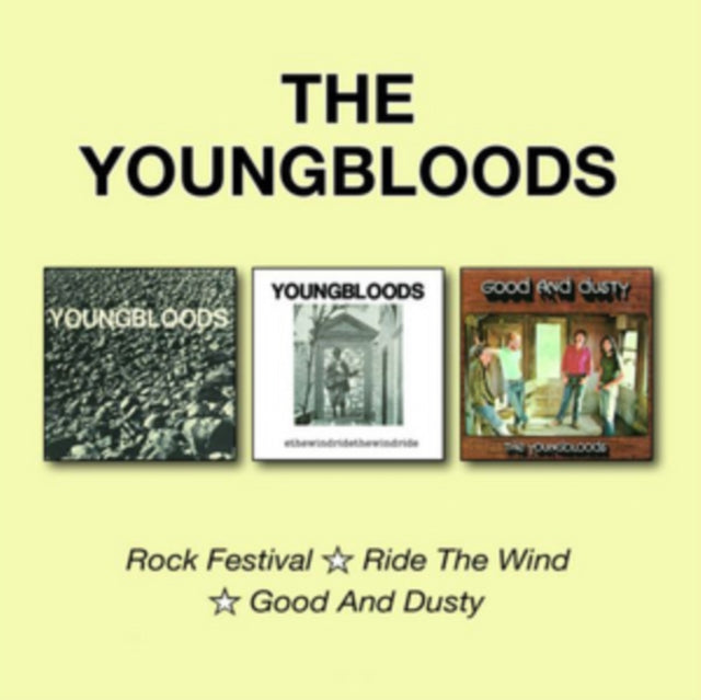 Youngbloods CD - Rock Festivalride The Windgood And Dusty