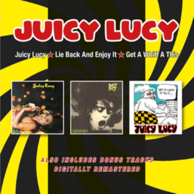 Juicy Lucy CD - Juicy Lucy / Lie Back And Enjoy It / Get A Whiff A This + Bonus Tracks