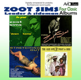 Zoot Sims CD - Four Classic Albums (Stretching Out / Starring Zoot Sims / Down Home / The Jazz Soul Of Porgy And Bess)