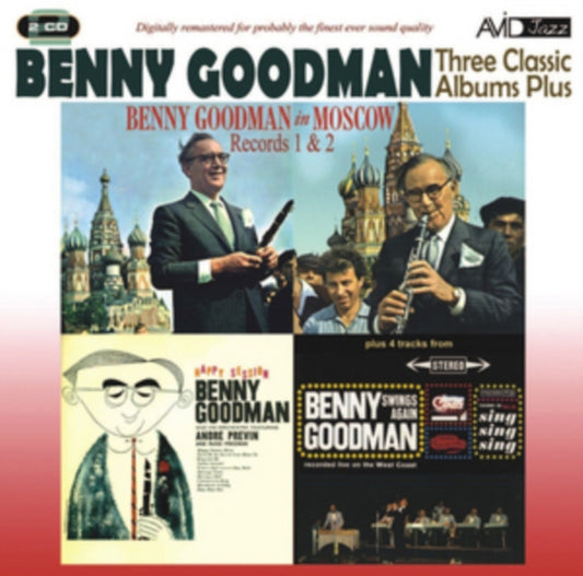 Benny Goodman CD - Three Classic Albums Plus