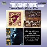Thelonious Monk CD - Three Classic Albums Plus