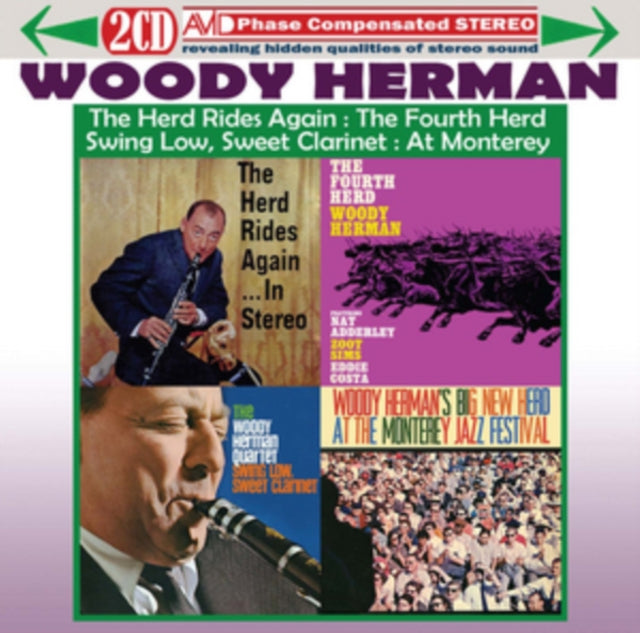 Woody Herman CD - Four Classic Albums