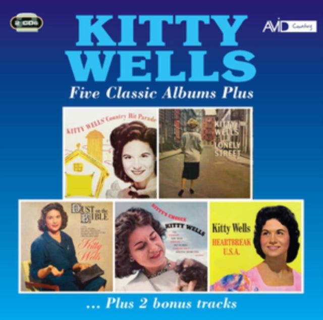 Kitty Wells CD - Five Classic Albums