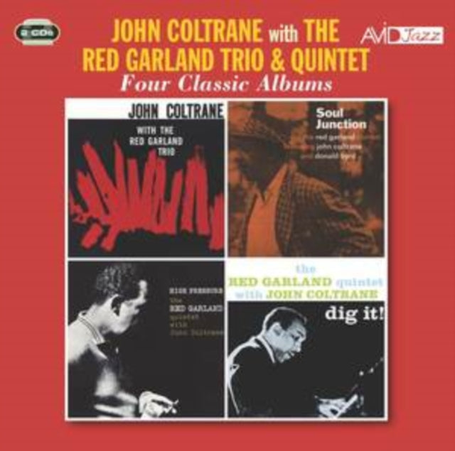 John Coltrane With The Red Garland Trio & Quintet CD - Four Classic Albums