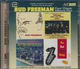 Bud Freeman CD - Four Classic Albums Plus (Bud Freeman / Chicago And All That Jazz / Chicago- Austin High School Jazz In Hi-Fi / The Bud Freeman Group)