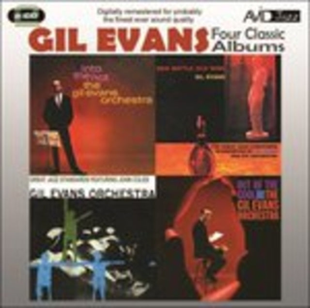 Gil Evans CD - Four Classic Albums (New Bottle Old Wine / Great Jazz Standards / Out Of The Cool / Into The Hot)
