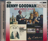 Benny Goodman CD - Three Classic Albums Plus (Benny Goodman In Moscow Record One / Benny Goodman In Moscow Record Two / Happy Session)