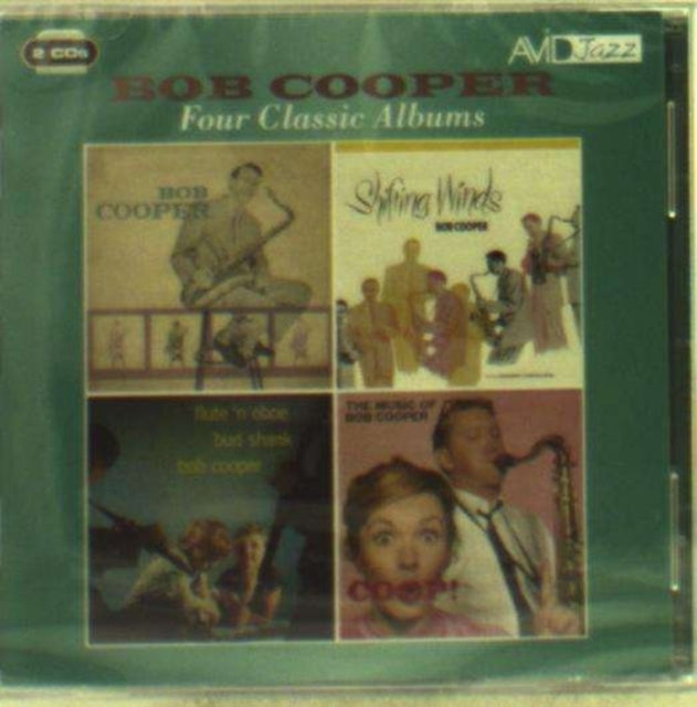 Bob Cooper CD - Four Classic Albums (Sextet / Shifting Winds / Flute 'N Oboe / Coop! The Music Of Bob Cooper)