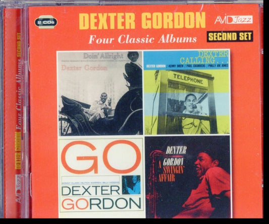 Dexter Gordon CD - Four Classic Albums (Doin' Allright / Dexter Calling / Go / A Swingin' Affair)