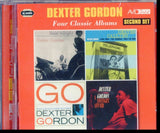Dexter Gordon CD - Four Classic Albums (Doin' Allright / Dexter Calling / Go / A Swingin' Affair)