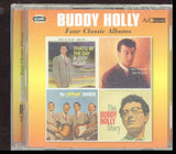 Buddy Holly CD - Four Classic Albums (That'll Be The Day / Buddy Holly / The Chirping Crickets / The Buddy Holly Story Vol 2)